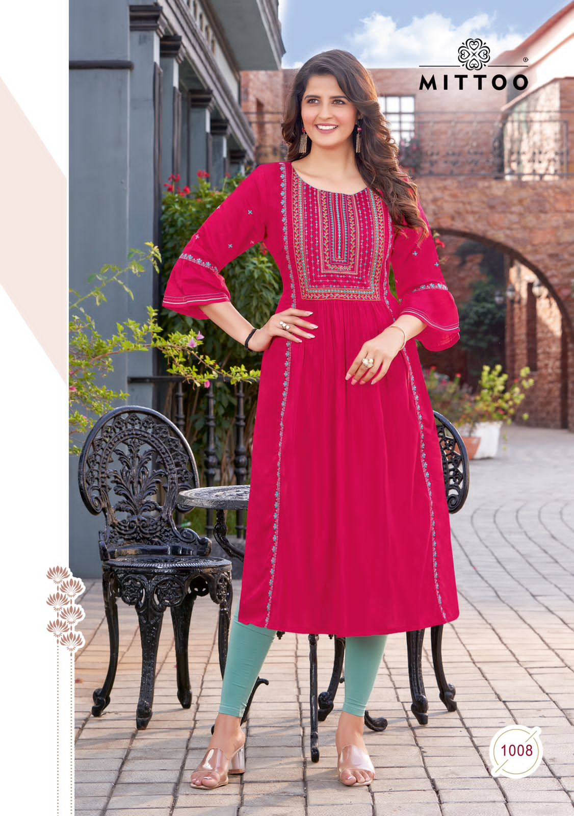 Sargam Vol 2 Mitto Rayon Designer Kurtis Catalog